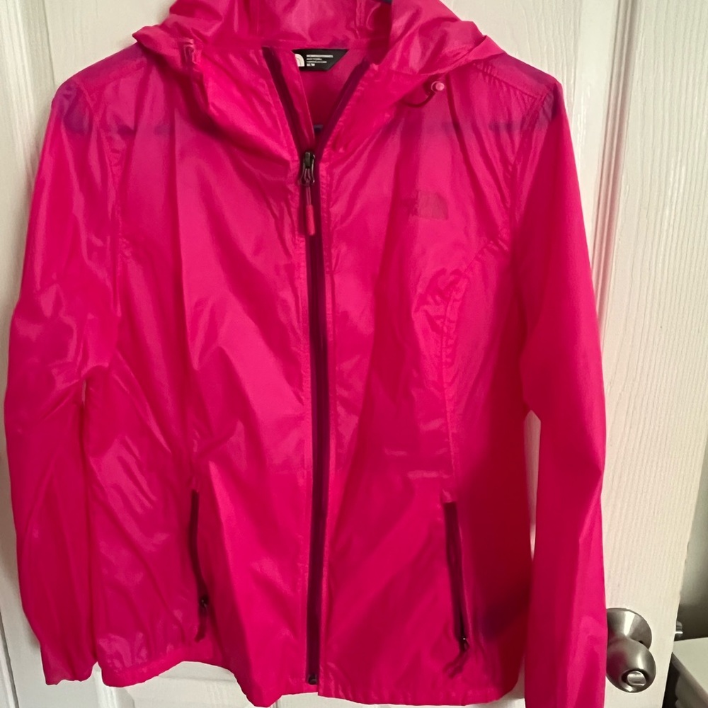 The North Face Fuchsia Windbreaker